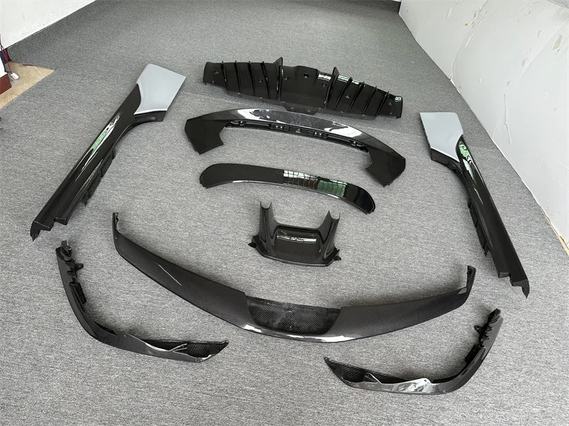 OEM Type Dry Carbon Fiber Body Kits for SF90 Front Lip Side Skirts Rear Diffuser Rear Spoiler Rear Wing